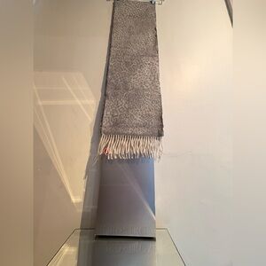 Nordstrom 100% cashmere cheetah print scarf with box